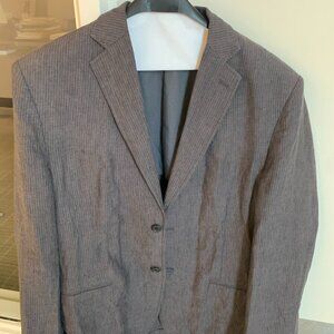Calvin Klein 42R linen jacket / sport coat